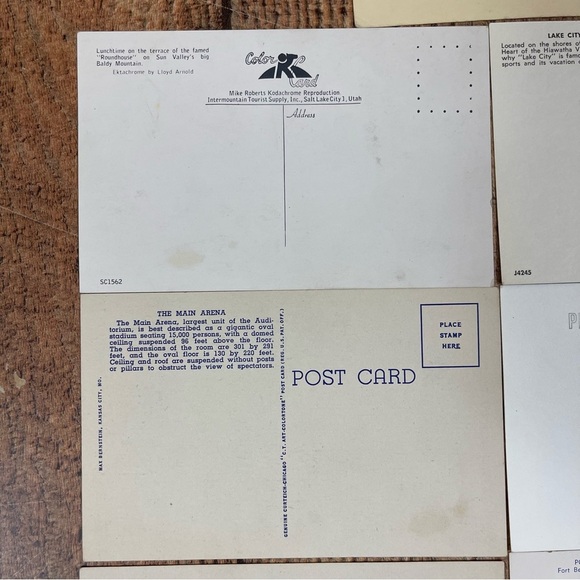 Vintage 70's Postcard Bundle Pack States Montana Indiana Minnesota Wisconsin - Picture 11 of 16